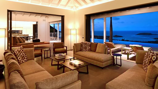 Villa Belle Etoile Woonkamer