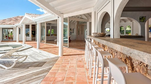Villa Belle Fontaine Terrace/Veranda