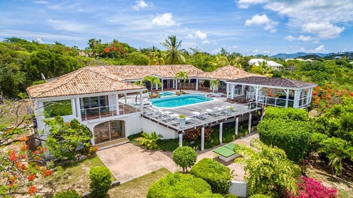 Villa Belle Fontaine Drone pictures