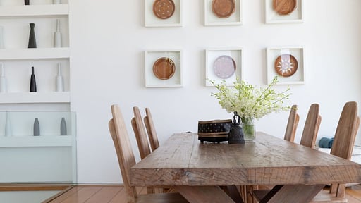 Villa Belle Dining area
