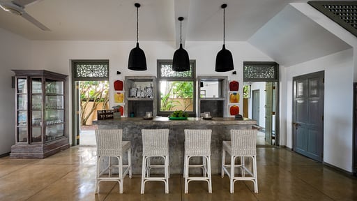 Villa Bellini Blue Kitchen