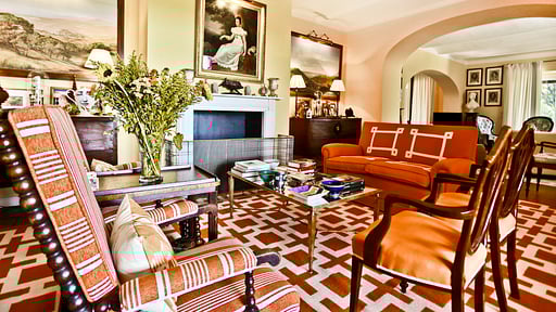 Villa Bellomo Woonkamer