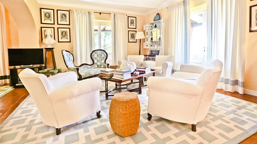 Villa Bellomo Woonkamer