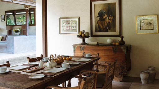 Villa Belong Dua Dining area