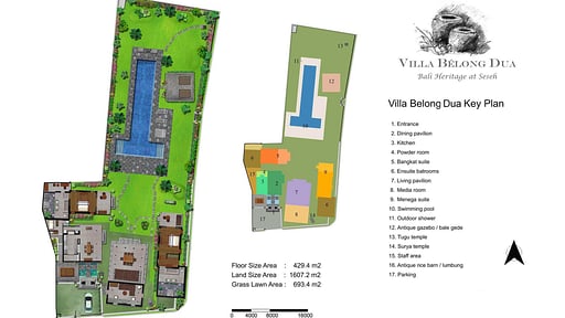 Villa Belong Dua Floor plan