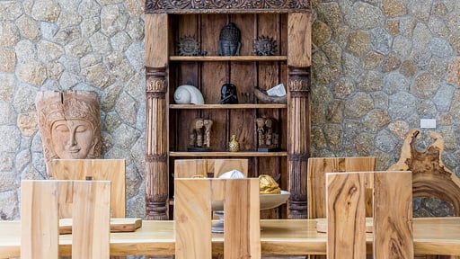 Villa BelView Dining area