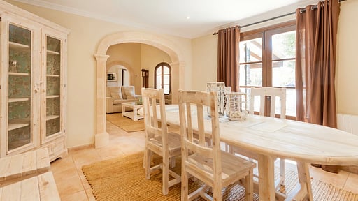 Villa Benvingut Zona pranzo