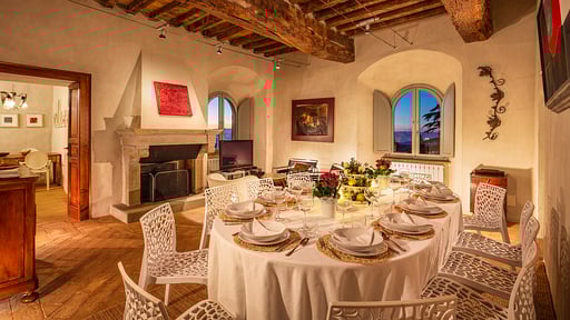 Villa Berardesca Salle à manger