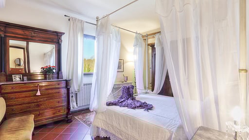 Villa Bernardone Schlafzimmer 2