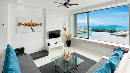 Villa Best View Samui Living room