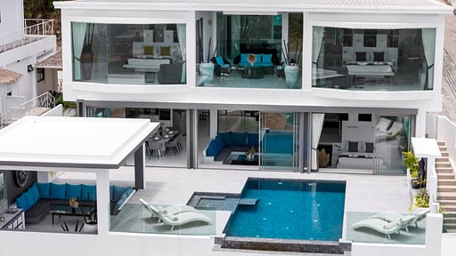 Villa Best View Samui Drone pictures