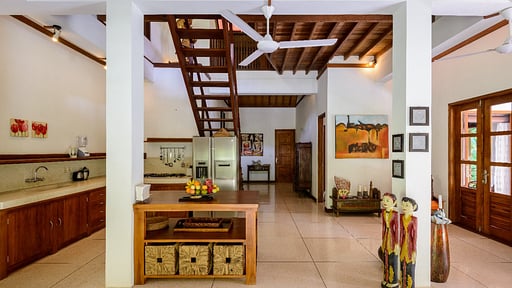 Villa Beten Bukit Кухня