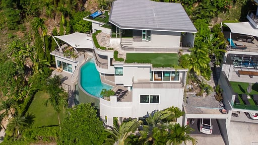 Villa Beyond Drone pictures