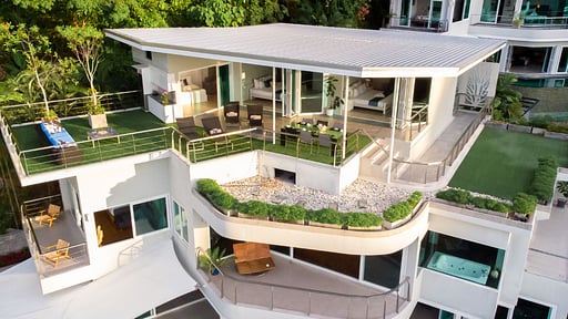 Villa Beyond Drone pictures