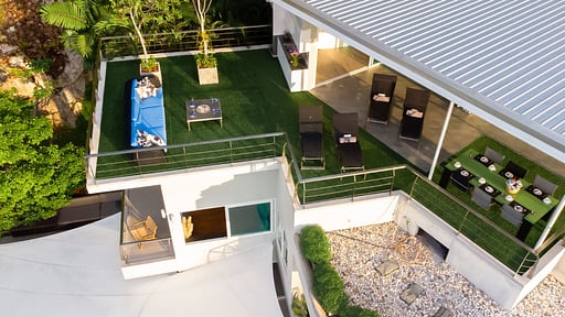 Villa Beyond Drone pictures