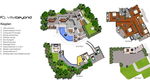 Villa Beyond Floor plan