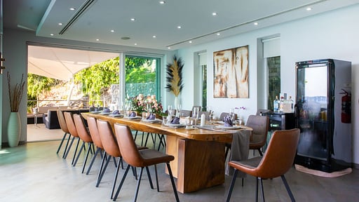 Villa Beyond Dining area