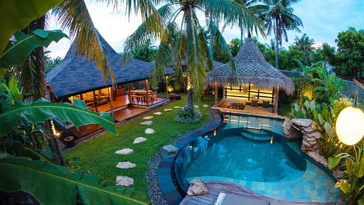 Villa Bhuvana Swimming pool