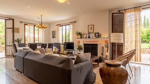 Villa Bidaterra Salón