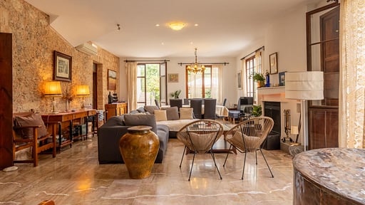 Villa Bidaterra Salón