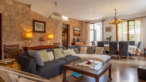 Villa Bidaterra Salón