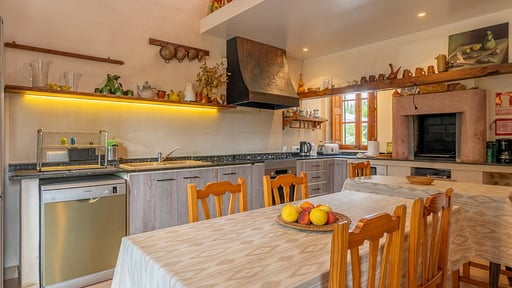 Villa Bidaterra Zona de comedor