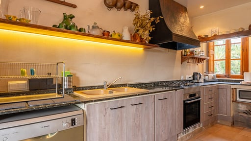 Villa Bidaterra Cocina