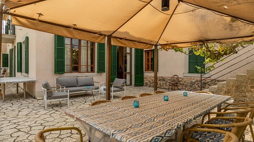 Villa Bidaterra Zona de comedor