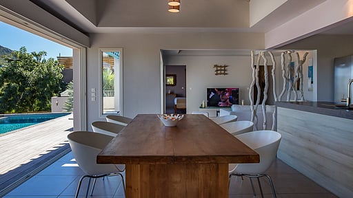 Villa Bikini Dining area