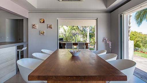 Villa Bikini Dining area