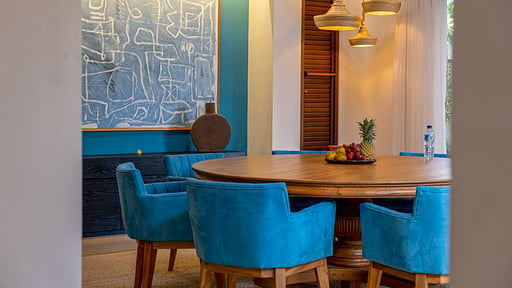Villa Bima Canggu Dining area