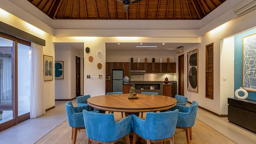 Villa Bima Canggu Dining area