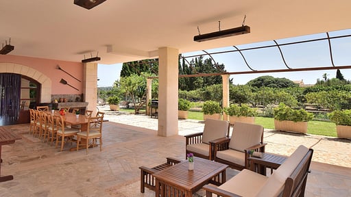 Villa Biniaco Terrace/Veranda