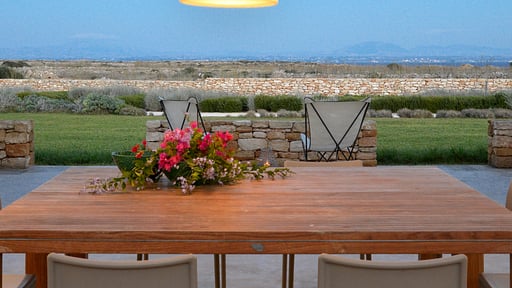 Villa Bisamon Terrasse/Veranda