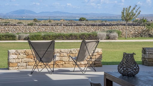 Villa Bisamon Terrasse/Veranda