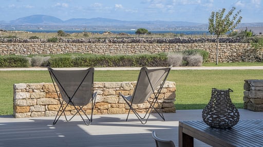 Villa Bisamon Terrasse/Veranda