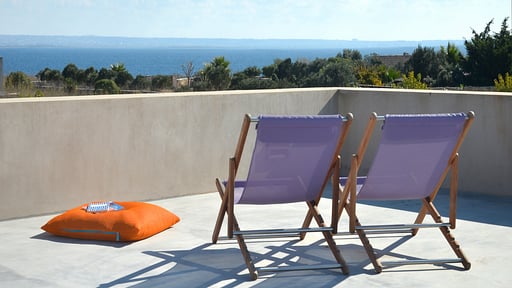 Villa Bisamon Terrasse/Veranda