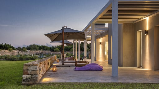 Villa Bisamon Terrasse/Veranda