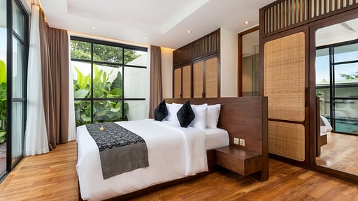 Villa Blanc Haven Canggu Chambre 1