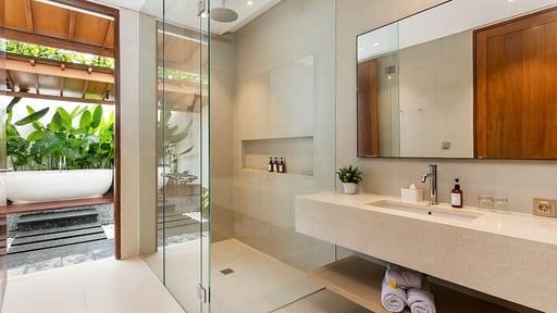 Villa Blanc Haven Canggu Chambre 1