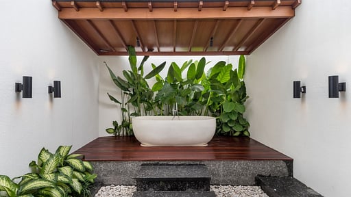 Villa Blanc Haven Canggu Chambre 1
