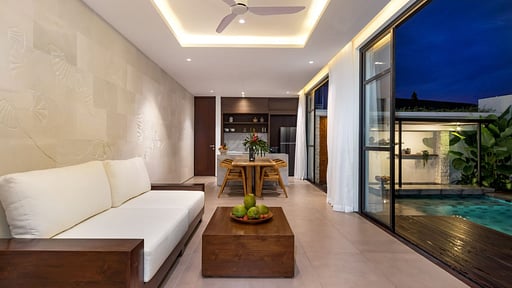 Villa Blanc Haven Canggu Salon