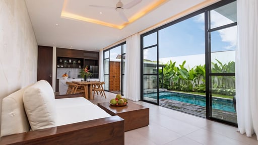 Villa Blanc Haven Canggu Salon