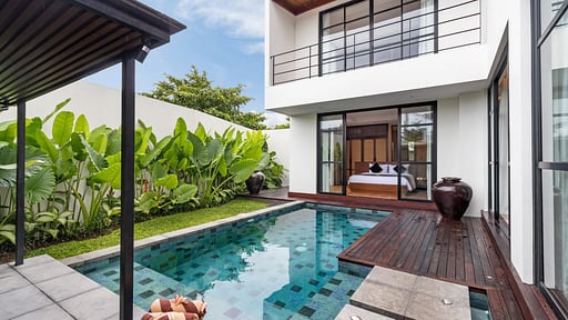 Villa Blanc Haven Canggu Piscine