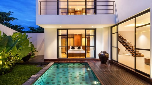 Villa Blanc Haven Canggu Piscine
