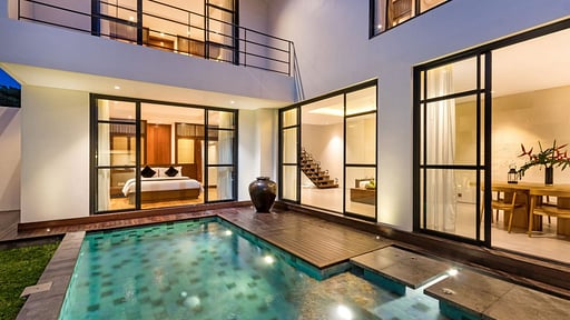 Villa Blanc Haven Canggu Piscine
