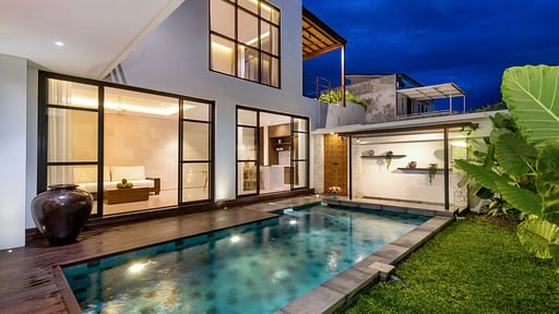 Villa Blanc Haven Canggu Piscine