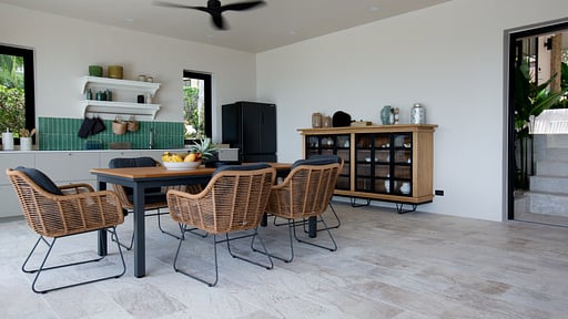 Villa Blanca Samui Dining area