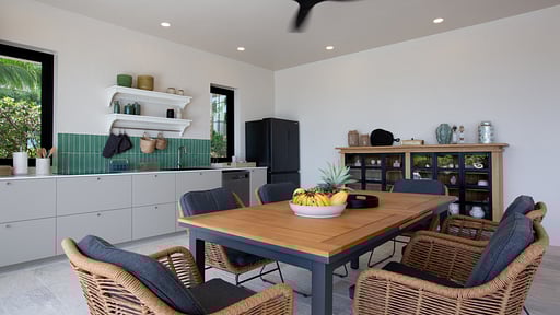 Villa Blanca Samui Dining area