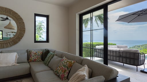 Villa Blanca Samui Living room